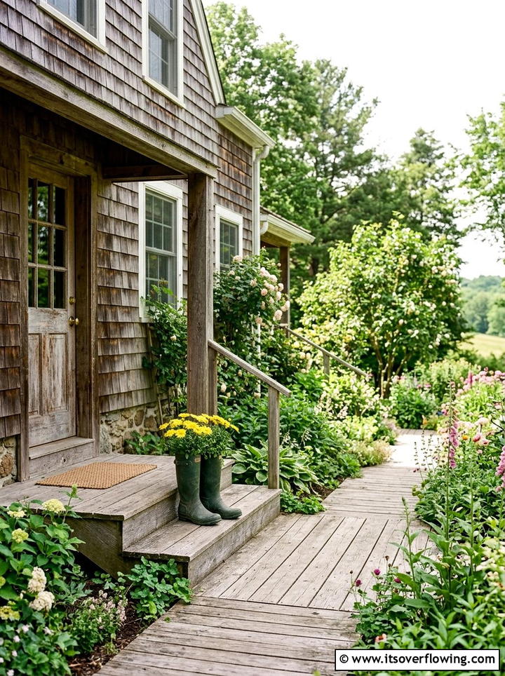 Old Boot Planter - 25 small garden ideas on a budget