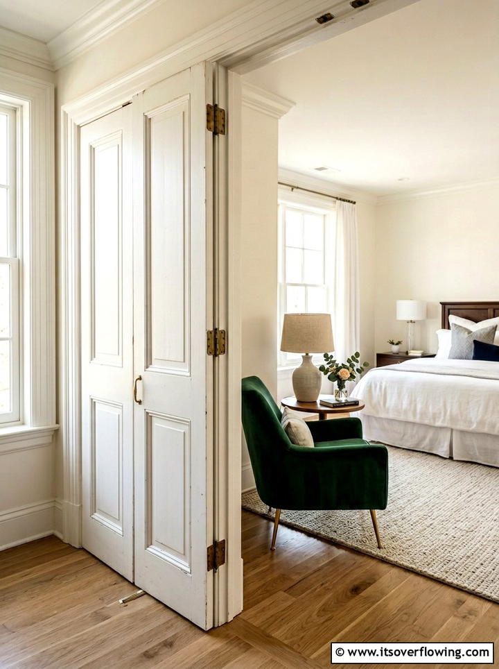 Old Closet Door Partition - 25 reusing old things ideas for privacy screens