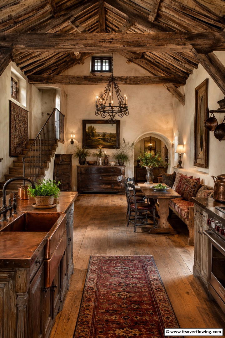 Old World Rustic Cottage - 30 Rustic Tiny House Ideas for Compact, Cozy Living