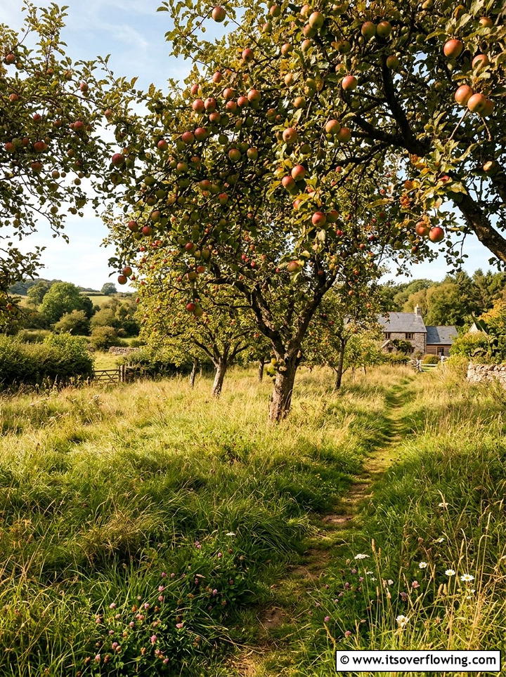 Orchard Meadow Garden - 25 garden design ideas with meadows
