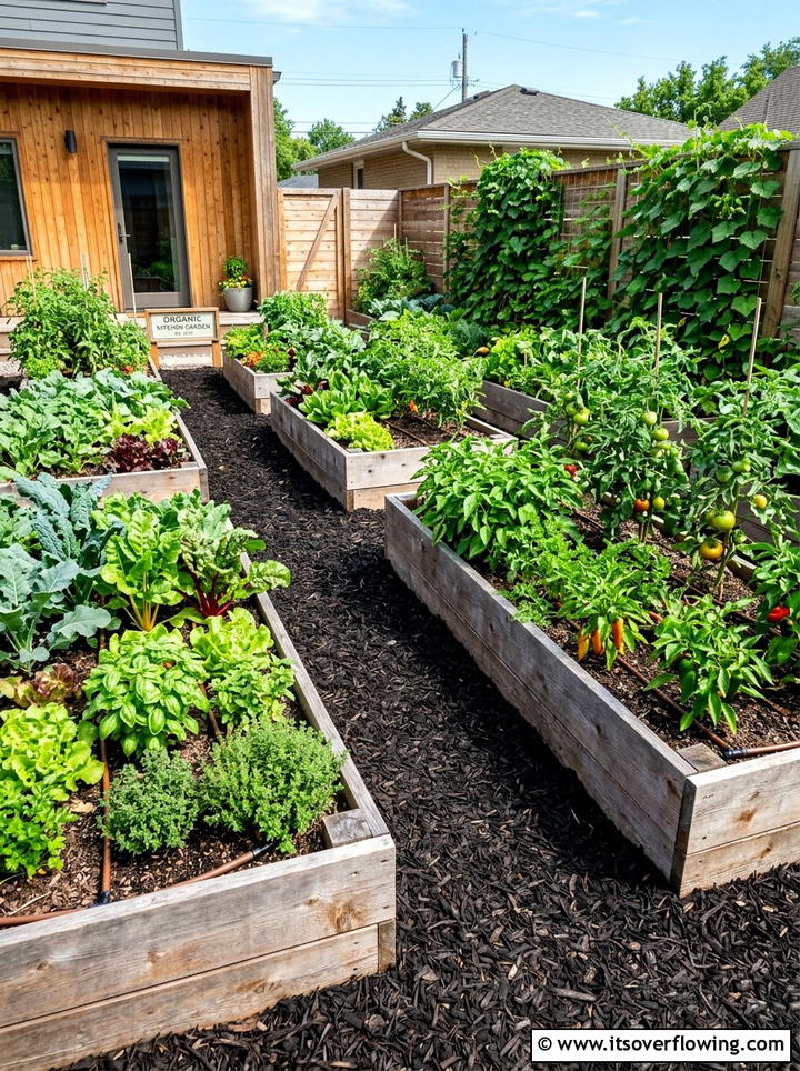 Organic Mulch Vegetable Garden - 25 garden ideas with mulch