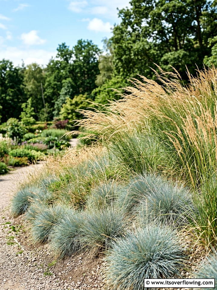 Ornamental Grass - 25 garden ideas for sloped yards