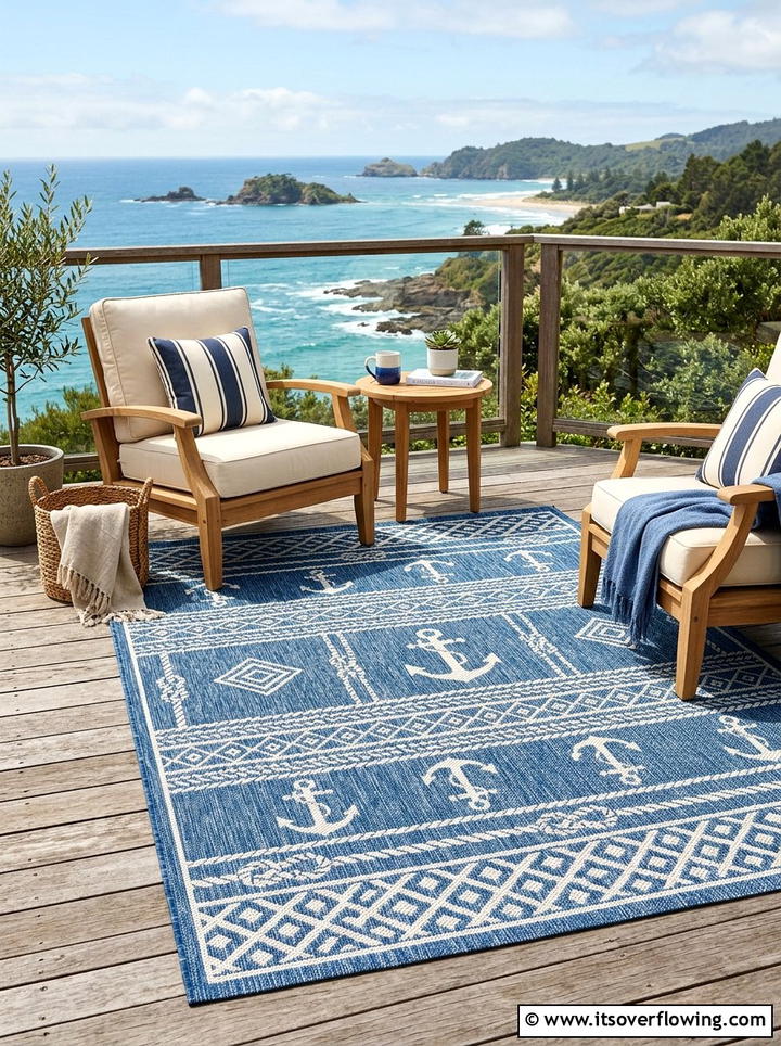 Outdoor Carpet - 25 small garden ideas with no lawn