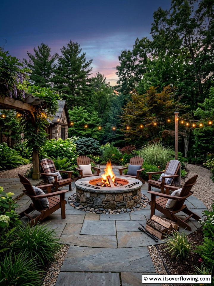 Outdoor Fire Pit - 25 garden ideas
