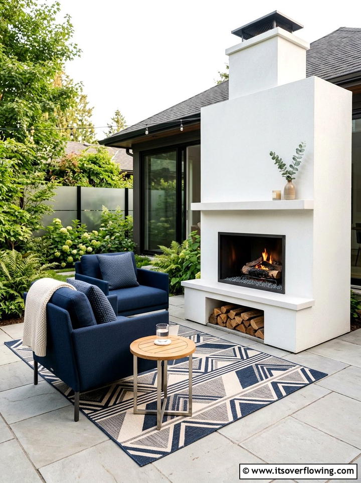 Outdoor Fireplace For Small Patio - 25 small garden ideas with cozy seating