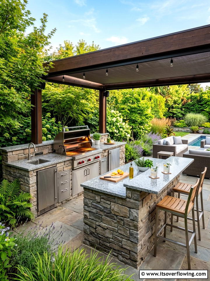 Outdoor Kitchen - 25 backyard ideas for entertaining
