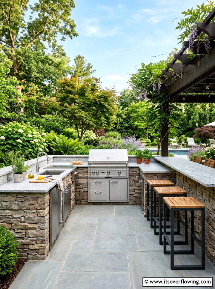 Outdoor Kitchen - 25 garden ideas