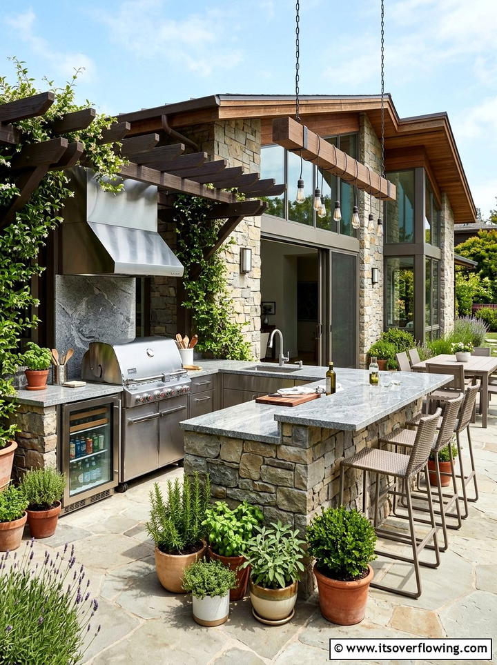 Outdoor Kitchen - 25 garden ideas for summer
