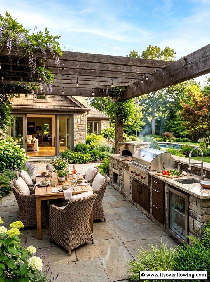 Outdoor Kitchen - 25 unique garden ideas