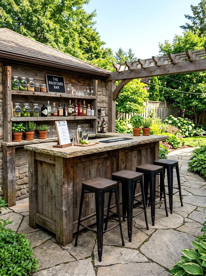 Outdoor Kitchen Setup - 25 backyard decorating ideas