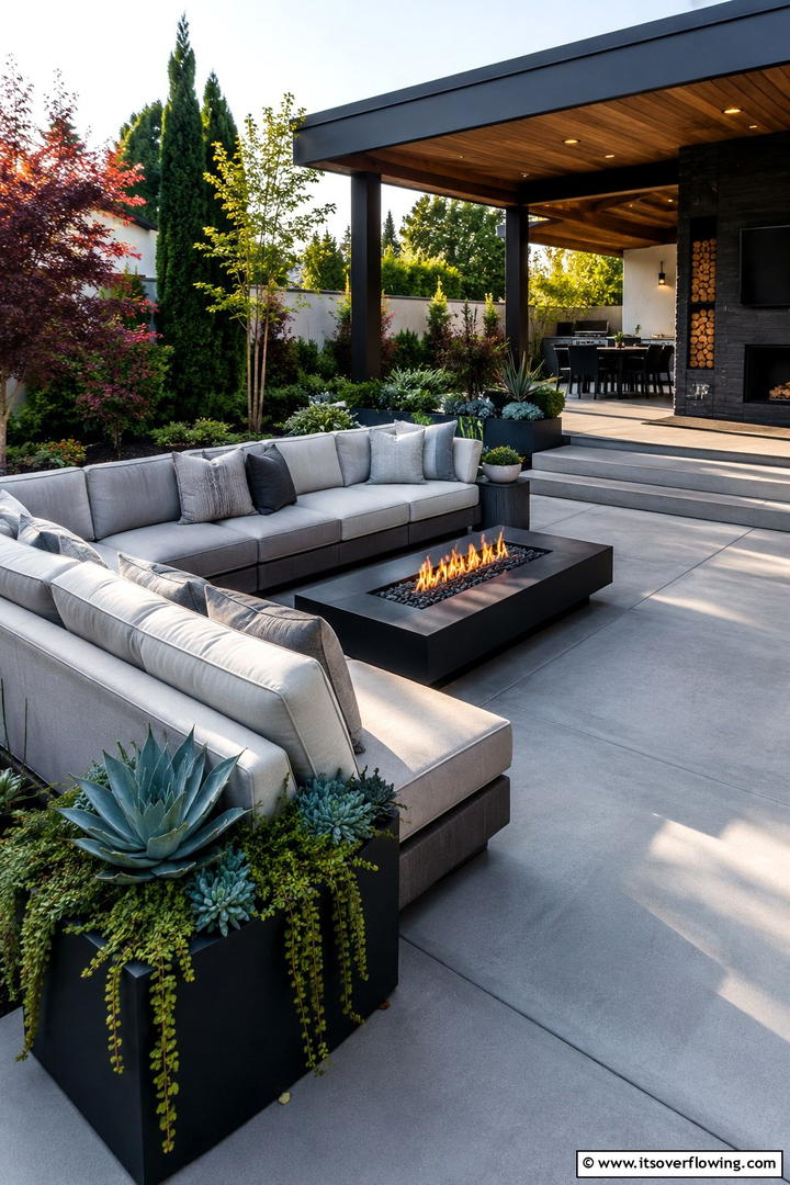 Outdoor Living Spaces - 30 Modern Ranch House Ideas for Contemporary Country Living