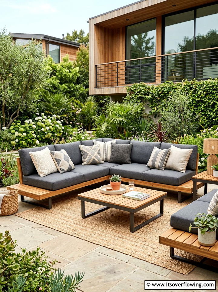 Outdoor Lounge Furniture - 25 garden decor ideas for modern gardens
