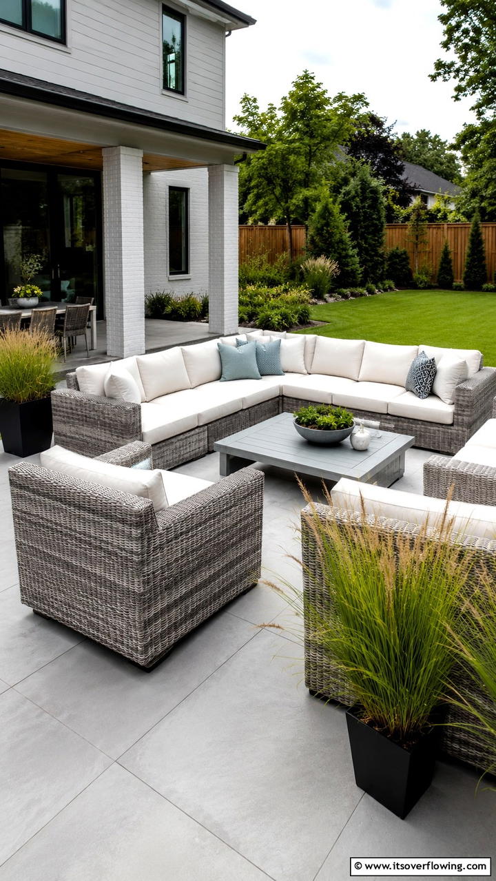 Outdoor Lounge Sets for Relaxation - 20 Garden Furniture Ideas to Create a Beautiful Outdoor Space