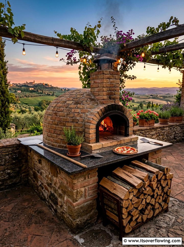 Outdoor Pizza Oven - 25 garden ideas for family gatherings