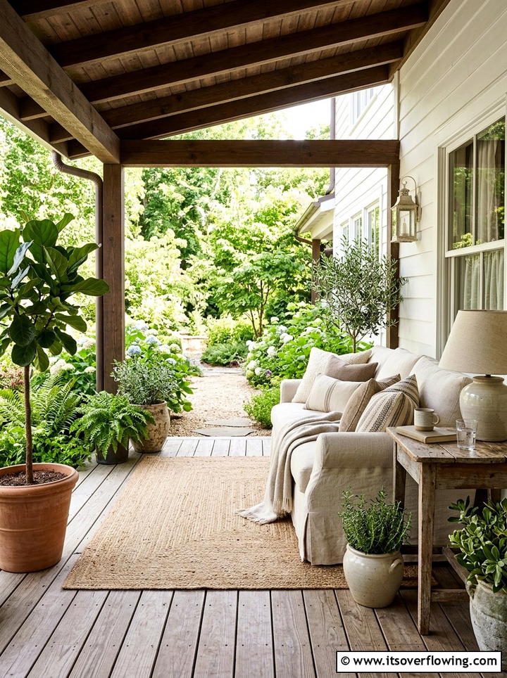 Outdoor Sofa Area - 25 backyard ideas with old furniture