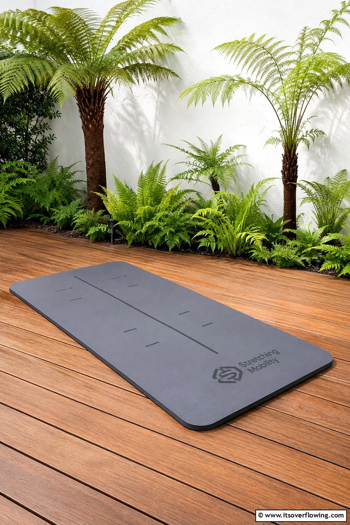 Outdoor Stretching and Mobility Mat - 30 Outdoor Gym Ideas to Create a Fresh Air Fitness Zone