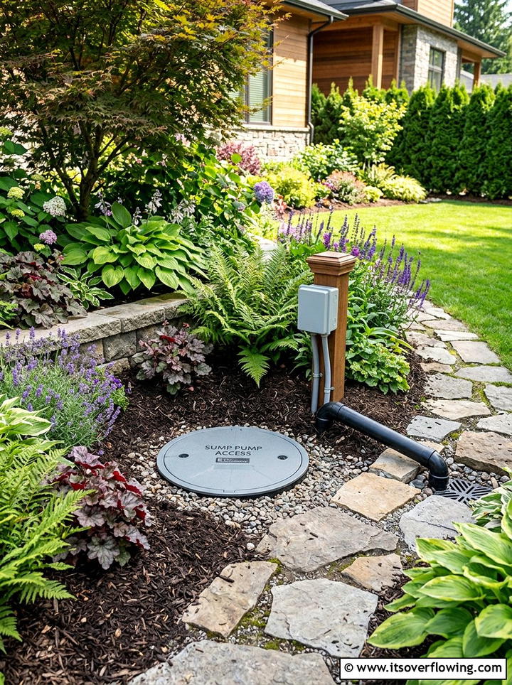 Outdoor Sump Pump - 25 backyard ideas with drainage solutions
