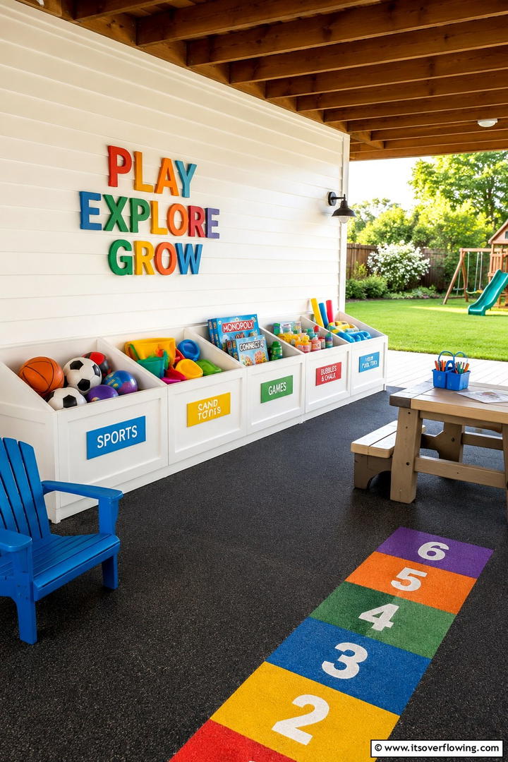 Outdoor Toy Storage - 30 Practical Outdoor Storage Ideas for a Tidy Yard