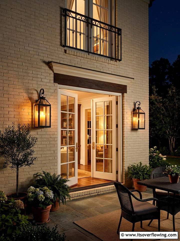 Outdoor Wall Sconce - 25 garden decor ideas with candles
