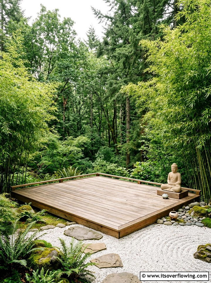 Outdoor Yoga Deck - 25 creative garden ideas for large yards