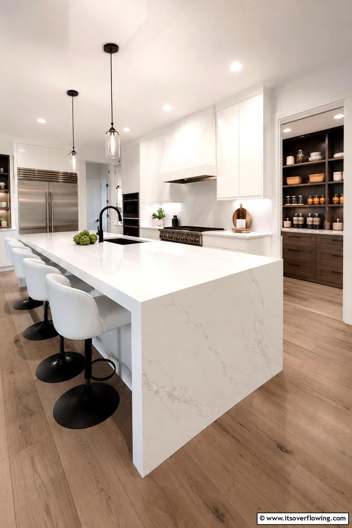 Overcoming Competition with Quartz - 30 Quartz Kitchen Countertops for Modern & Durable Surfaces