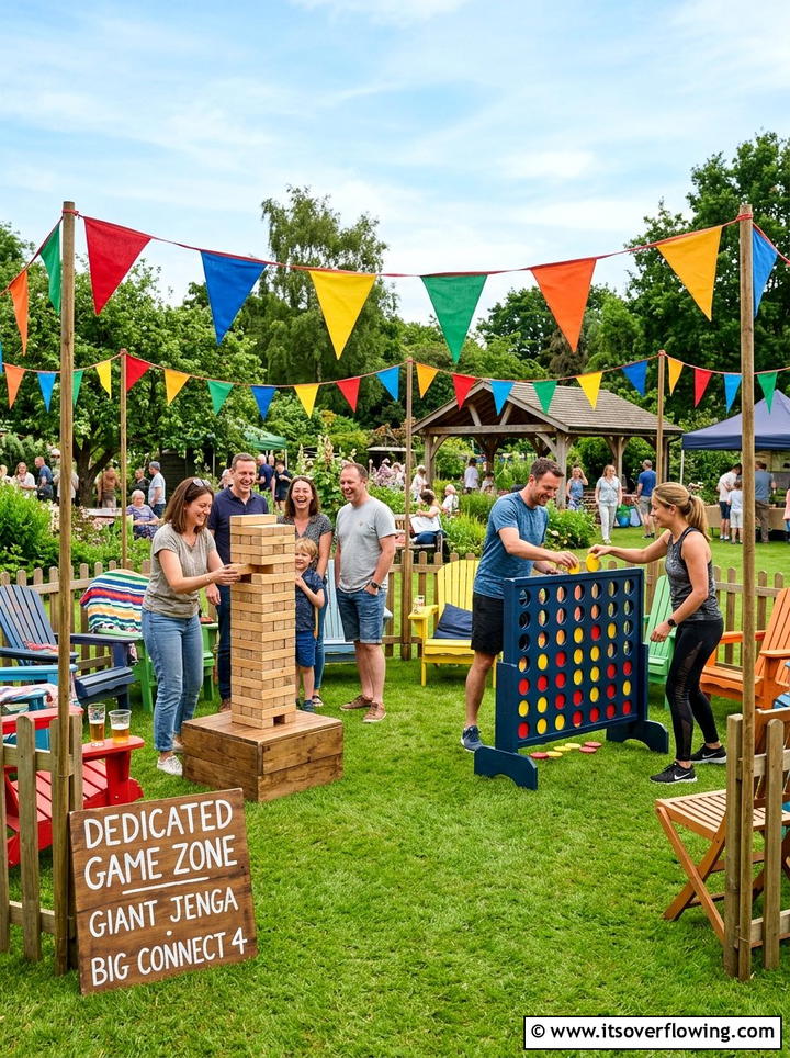 Oversized Garden Games - 25 garden decor ideas for birthdays