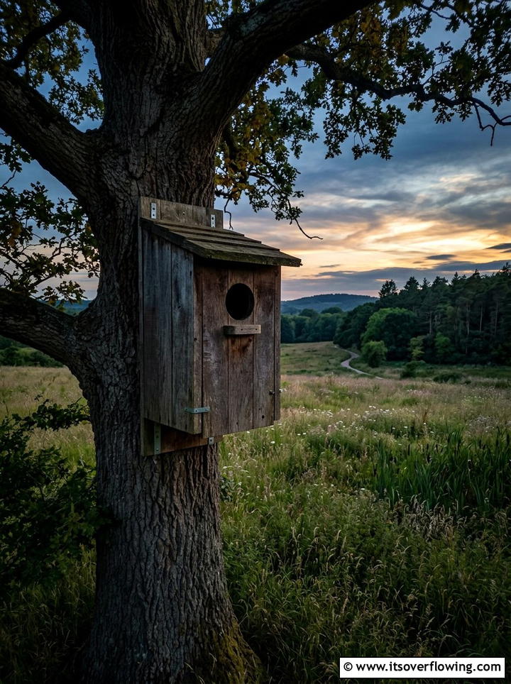 Owl box - 25 garden ideas for birds