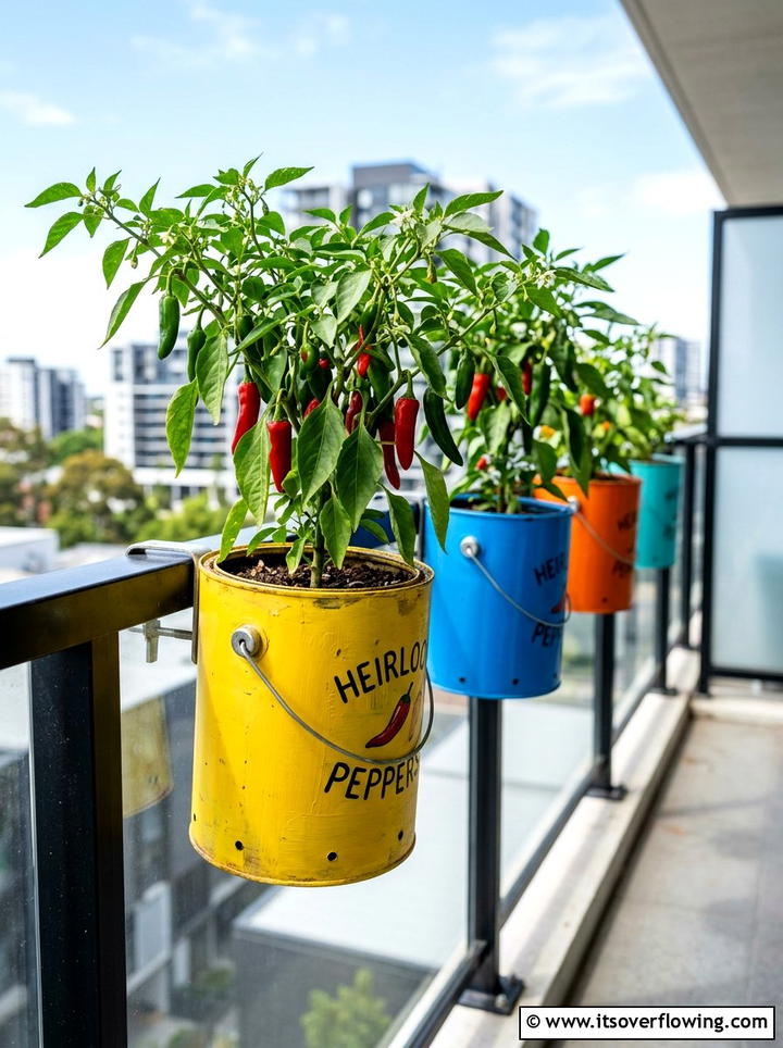 Paint Can Planter - 25 recycled garden ideas