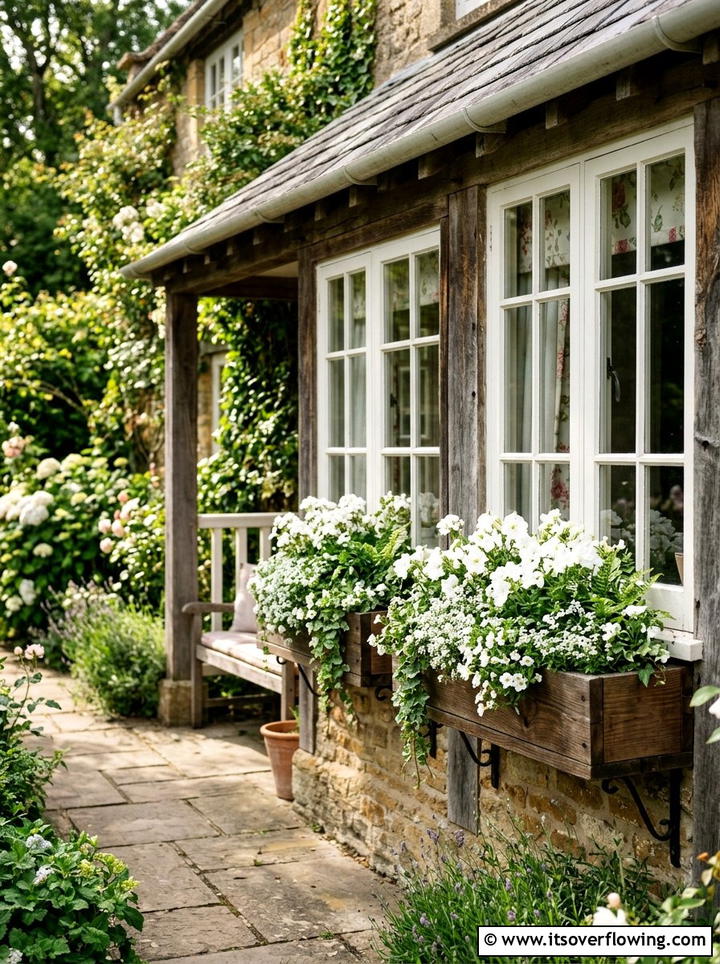 Pair Of Window Boxes - 25 front porch decor ideas with symmetrical layout