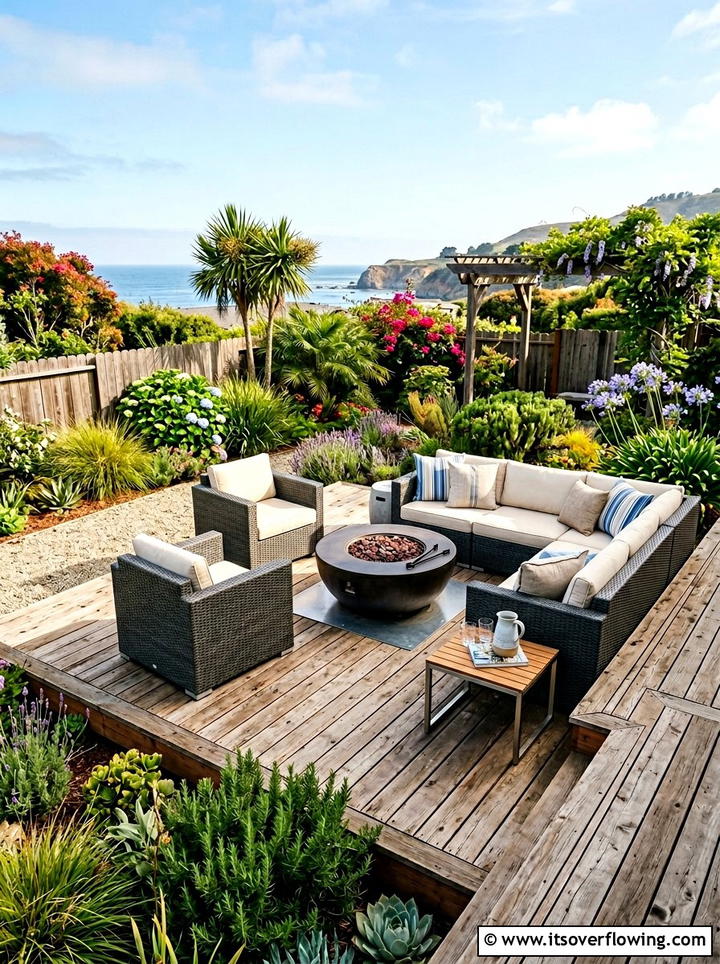 Pallet Deck - 25 backyard ideas with pallet furniture