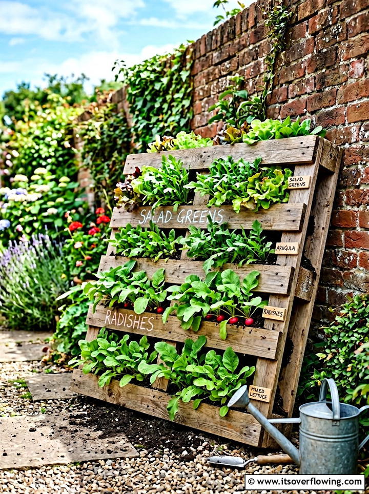 Pallet Garden - 25 small garden ideas with vegetables