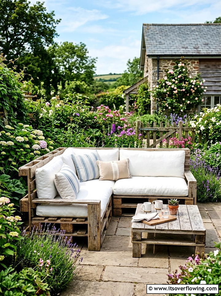 Pallet Garden Furniture - 25 recycled garden ideas with eco friendly decor