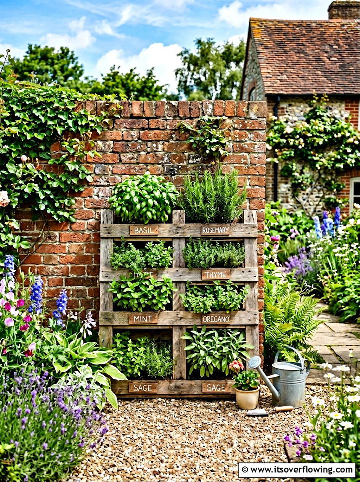 Pallet Herb Garden - 25 garden ideas diy