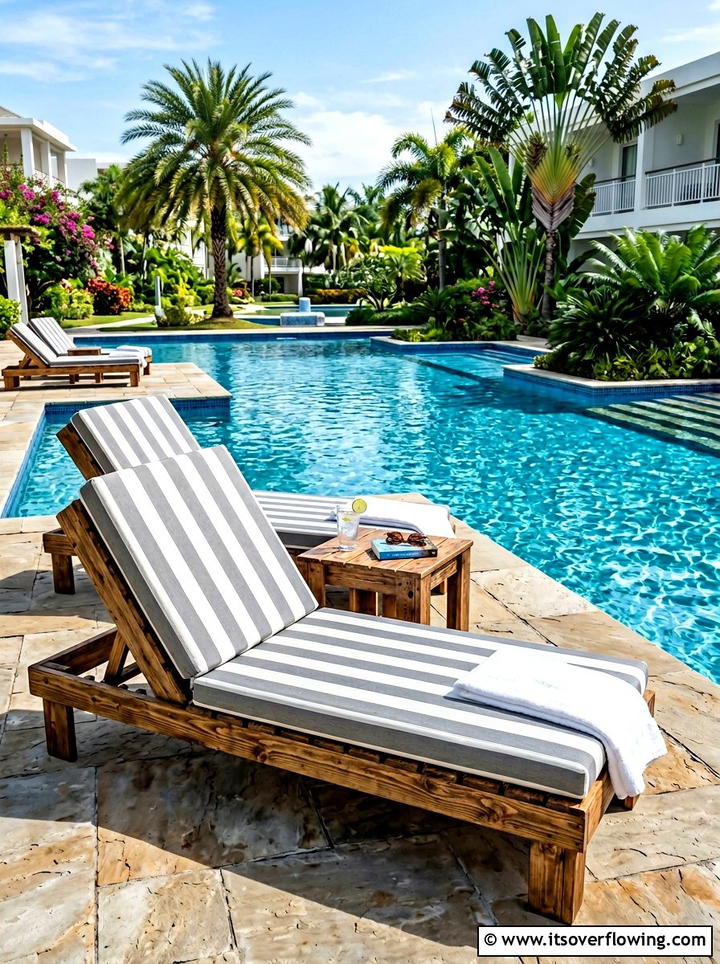 Pallet Lounge Chair - 25 backyard decorating ideas with pallet projects