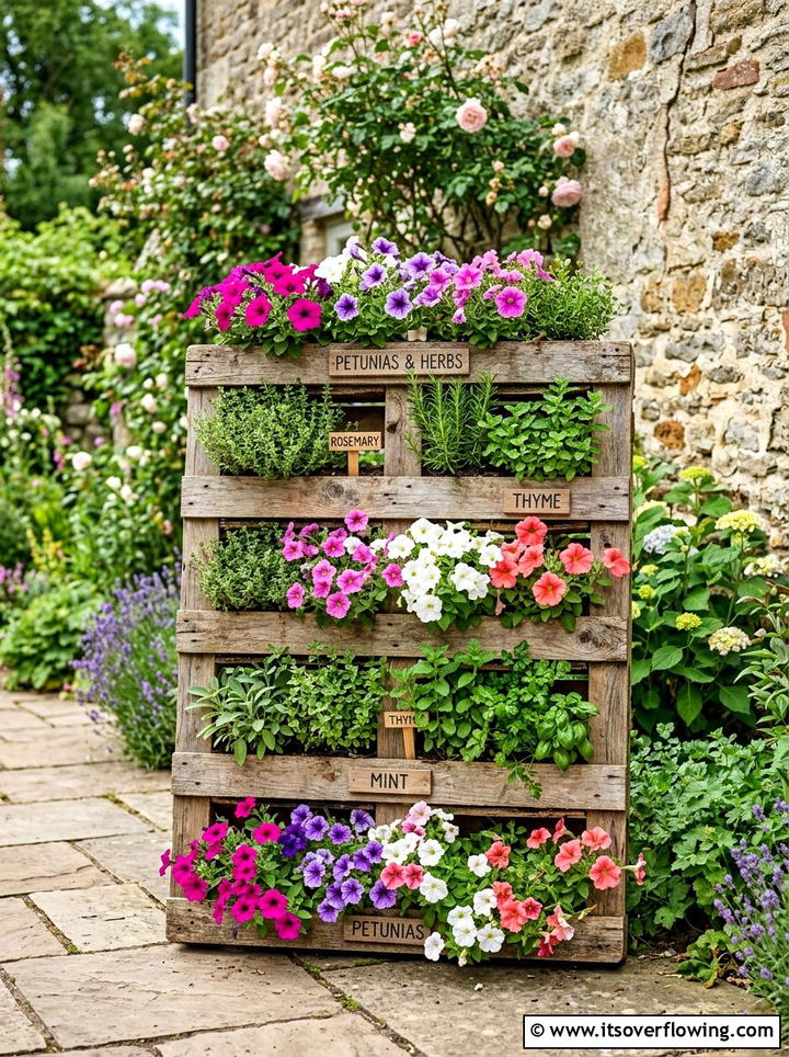 Pallet Planter - 25 garden ideas