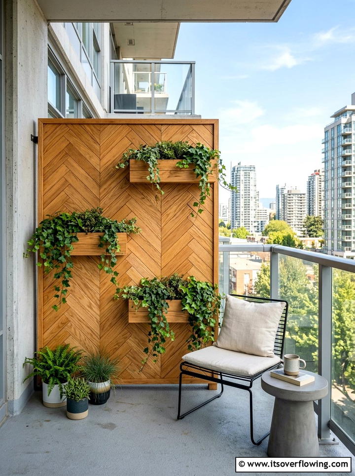 Pallet Privacy Screen - 25 backyard decorating ideas with pallet projects