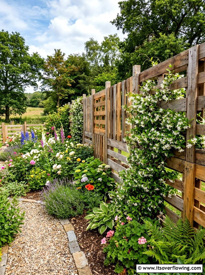 Pallet Wood Fence - 25 backyard decorating ideas with pallet projects