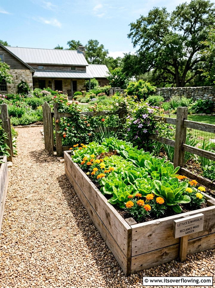 Pallet Wood Garden - 25 upcycled garden ideas with raised beds
