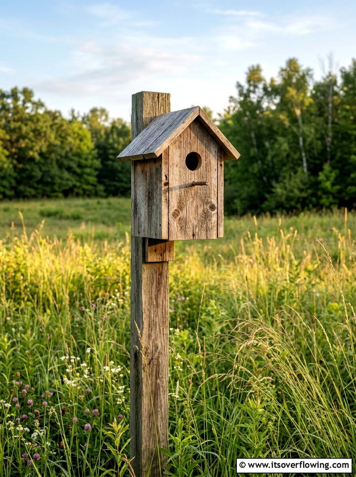 Pallet birdhouse - 25 recycled garden ideas with pallets