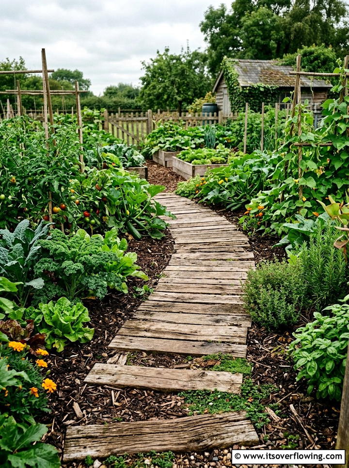 Pallet garden walkway - 25 recycled garden ideas with pallets