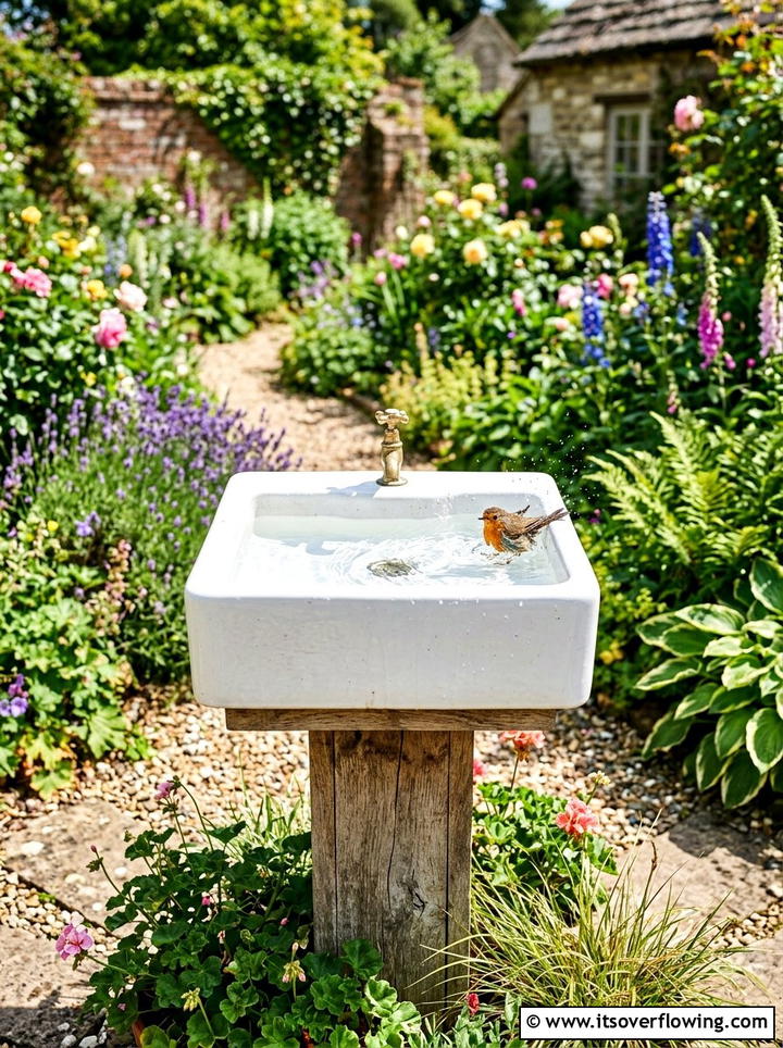 Park bench garden seating - 25 recycled garden ideas with old furniture