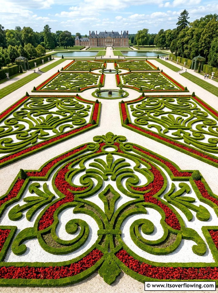 Parterre garden layout - 25 garden design ideas with symmetry