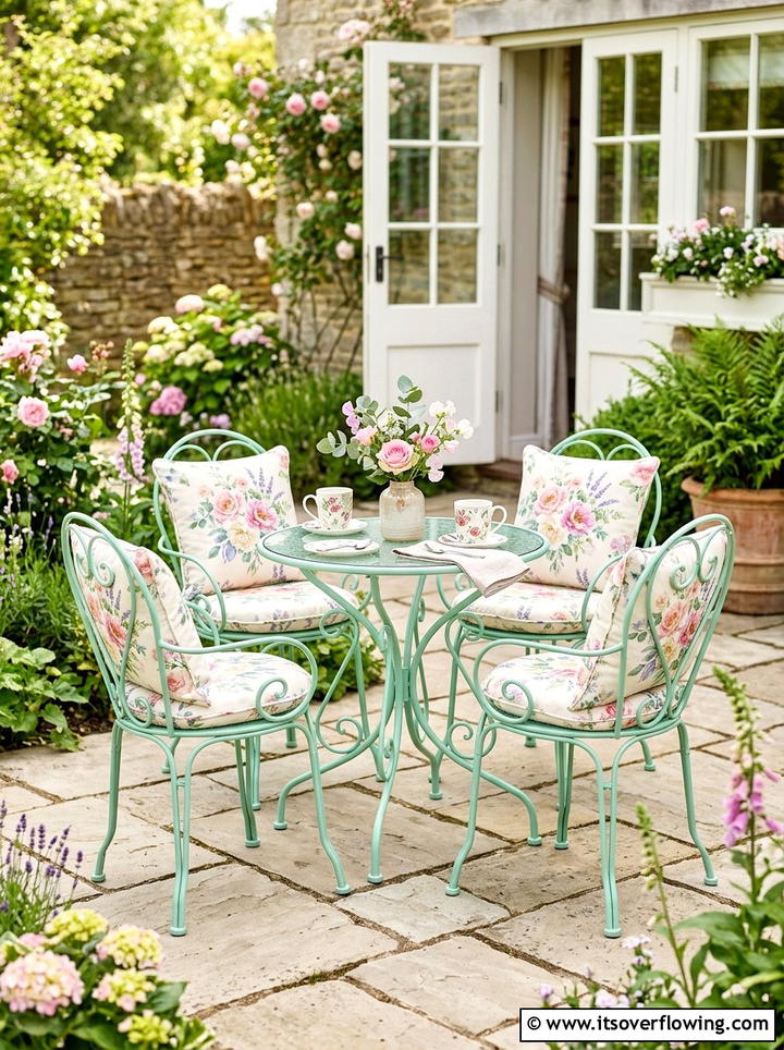 Pastel Patio Furniture - 25 garden decor ideas with spring decor