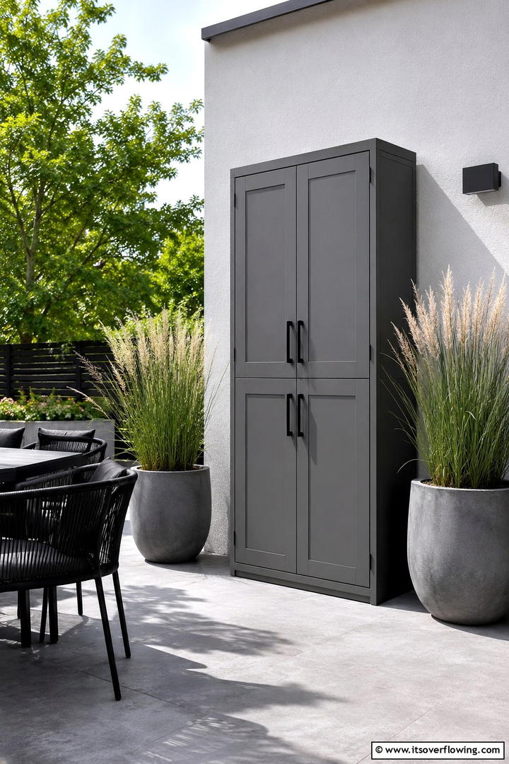 Patio Storage Cabinet - 30 Practical Outdoor Storage Ideas for a Tidy Yard