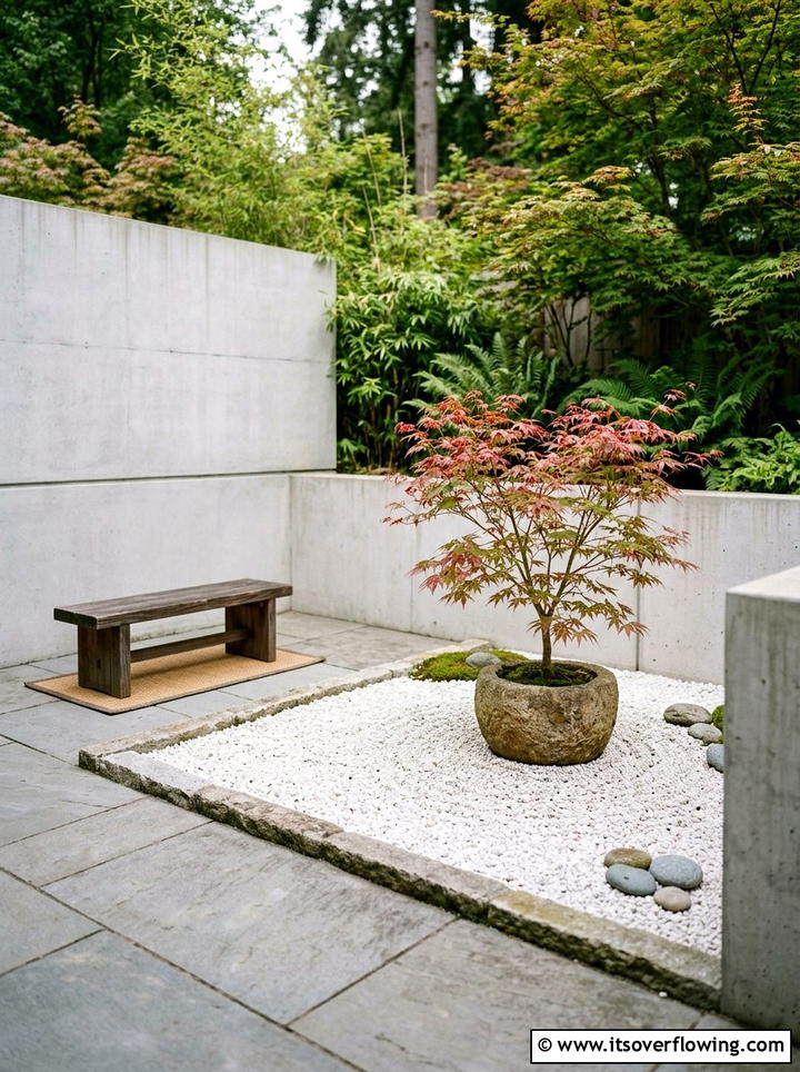 Patio Zen Space - 25 small garden ideas for urban homes