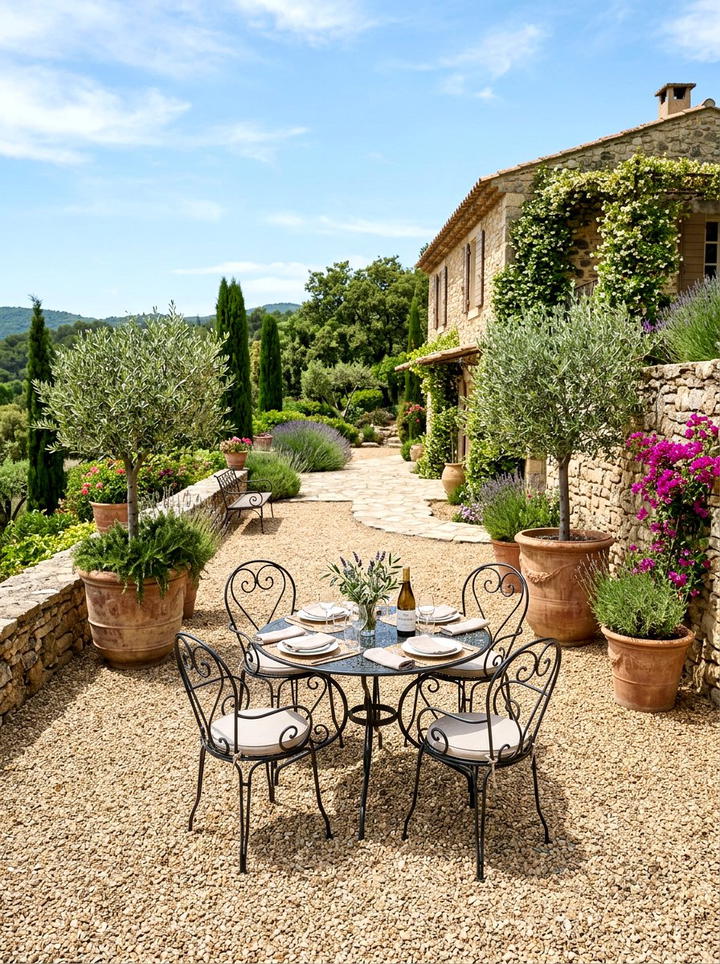 Pea Gravel Patio - 25 backyard decorating ideas diy