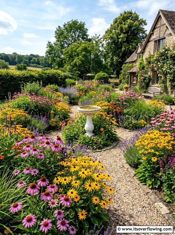 Perennial Flower Garden Bed - 25 garden design ideas for farmhouse landscapes