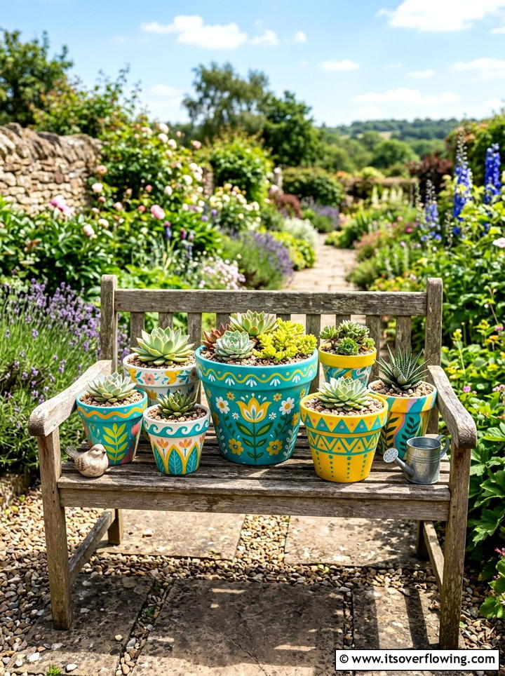Perennial Plant Border - 25 garden design ideas for low budget projects