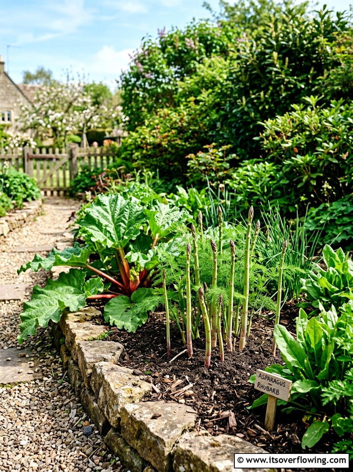 Perennial Vegetable Bed - 25 backyard ideas with vegetable garden