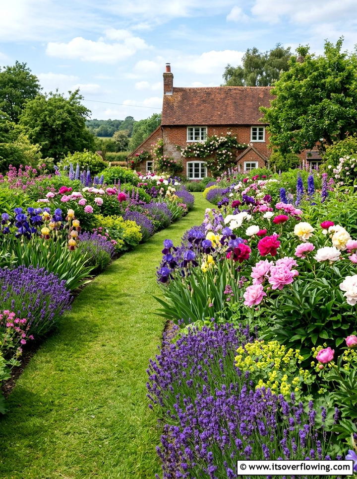 Perennial flower borders - 25 garden ideas for traditional homes
